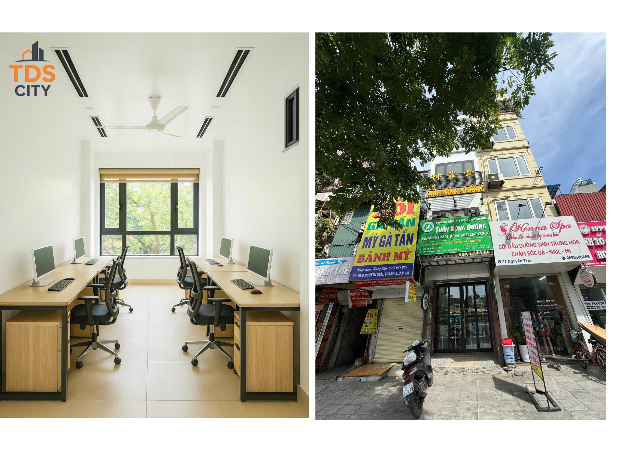 Cho thuê mặt bằng phố Nguyễn Trãi, ngay Ngã Tư Sở, Hà Nội