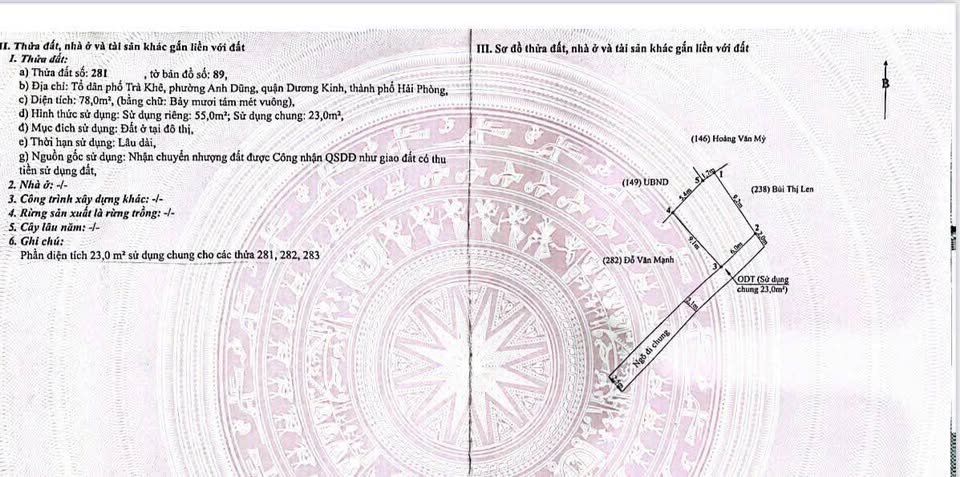 Bán đất trung tâm Trà Khê, Dương Kinh - Vị trí vàng, tiện ích đầy đủ