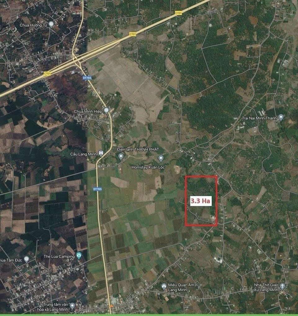 Đất vườn 3ha Đồng Nai - Vừa có thu nhập, vừa làm resort, lại còn giáp suối