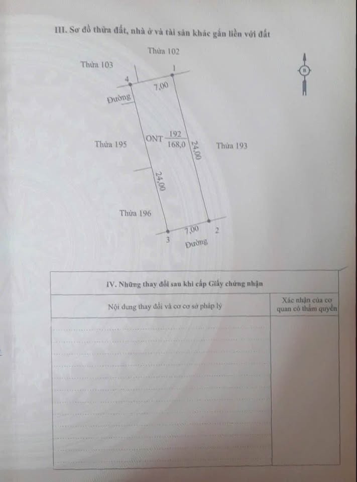 Bán đất Áng Sơn, Ninh Hòa, Ninh Bình 168m2, mặt tiền 7m