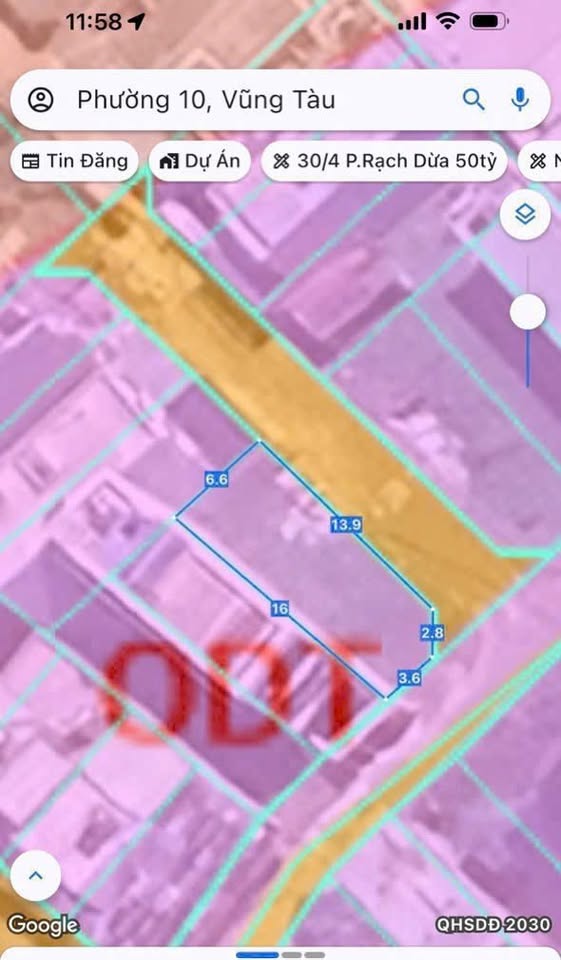Bán lô đất góc 2 mặt tiền tại hẻm 167 Lưu Chí Hiếu, Phường 10, Vũng Tàu, giá chỉ 5,7 tỷ