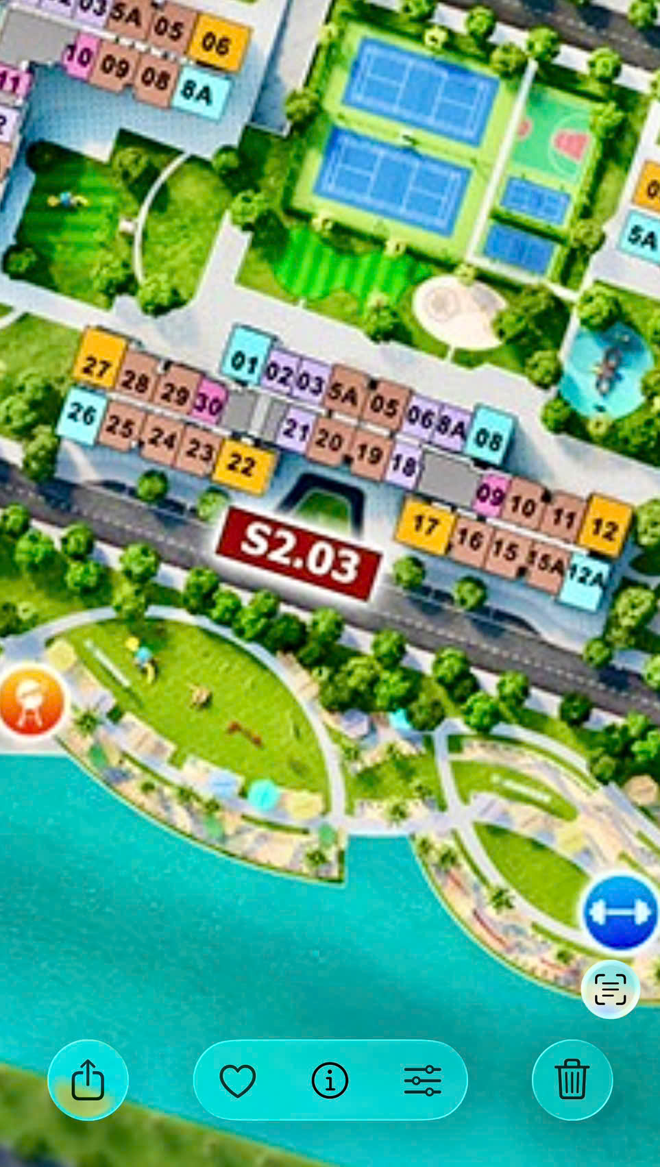 Bán căn hộ góc tòa S2.03 Vinhomes Ocean Park 1, Gia Lâm - 65.1m2