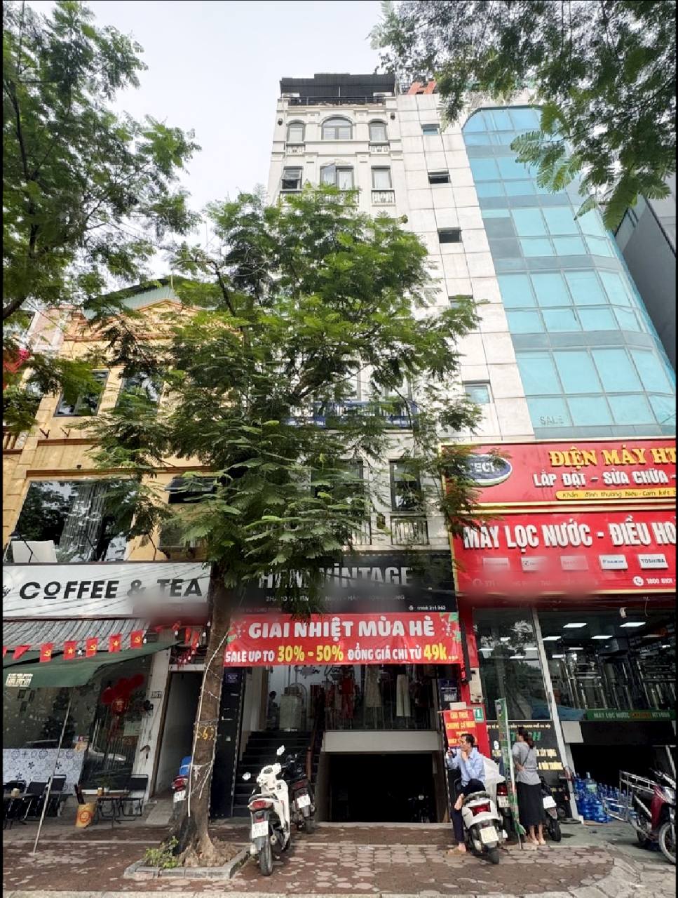 Mặt phố Vũ Tông Phan 11 tầng, 126m2, 25 phòng cho thuê, dòng tiền 120 củ/tháng - Thanh Xuân