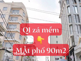 Mảnh đất vàng 91m2 mặt phố Sài Gòn, kinh doanh đa ngành nghề