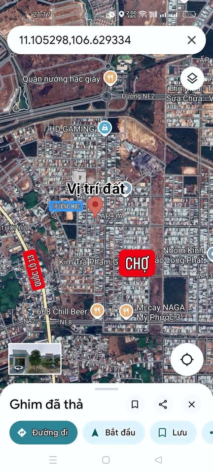 Đất vàng Dĩ An, Bình Dương 5x30m thổ cư, kinh doanh đỉnh