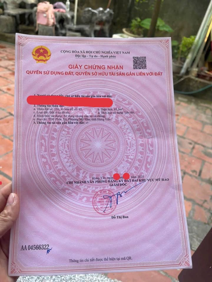 Lô góc 3 mặt tiền siêu đẹp tại Mỹ Hào - Đầu tư là thắng