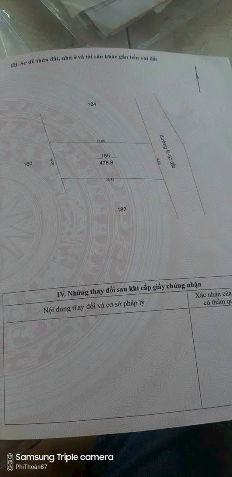 Cơ hội đổi đời với lô đất siêu đẹp tại Tân Phong, Tân Biên, thị xã Bến Cát
