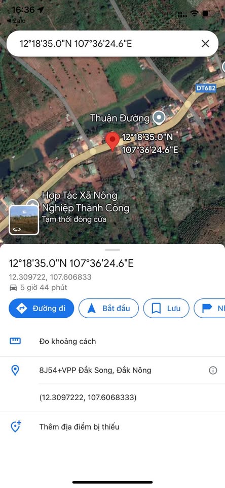 Cơ hội sở hữu ngay lô đất mặt đường tỉnh lộ 682