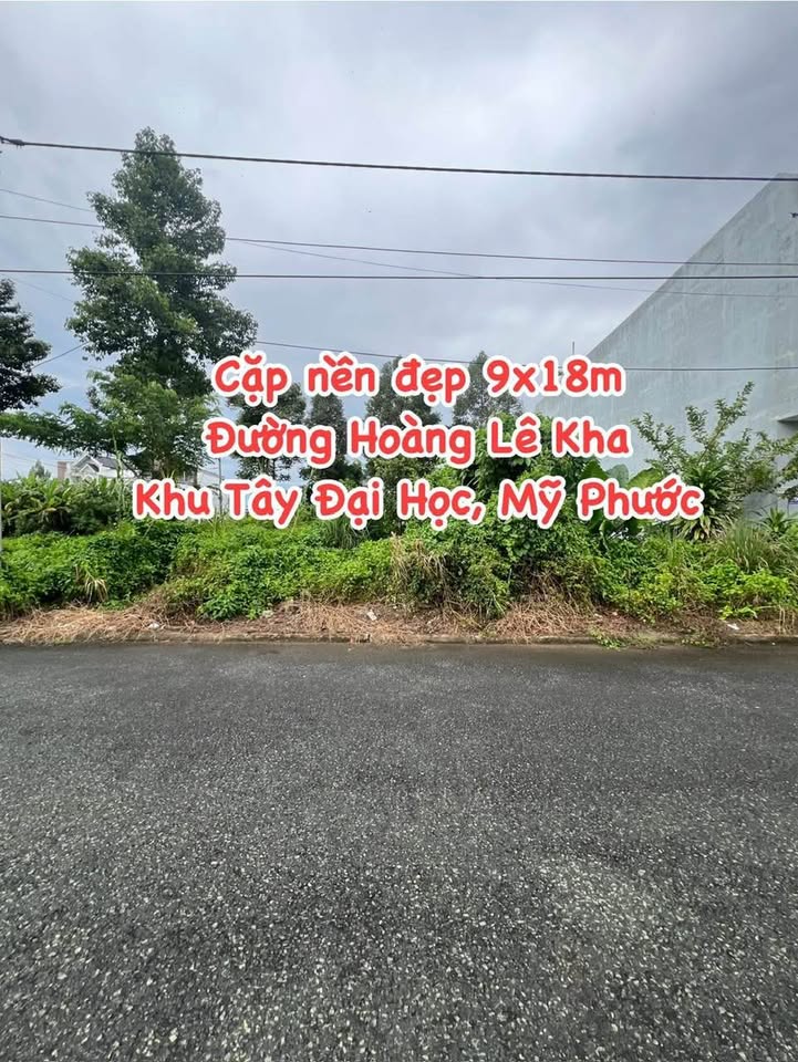 Cặp nền Hoàng Lê Kha, Long Xuyên vị trí vàng, tiềm năng sinh lời