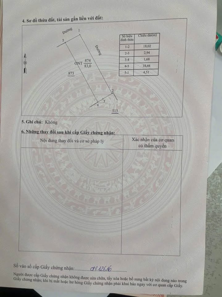 Bán đất Vĩnh Phúc, 2 lô liền nhau, mặt tiền thoáng, giá hời
