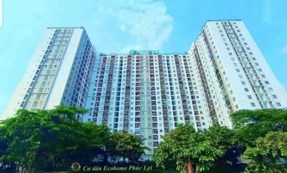 Bán căn hộ Ecohome Phúc Lợi 68m2, 2 phòng ngủ, 2WC, full nội thất, tầng cao view thoáng, cạnh Vinhomes Riverside