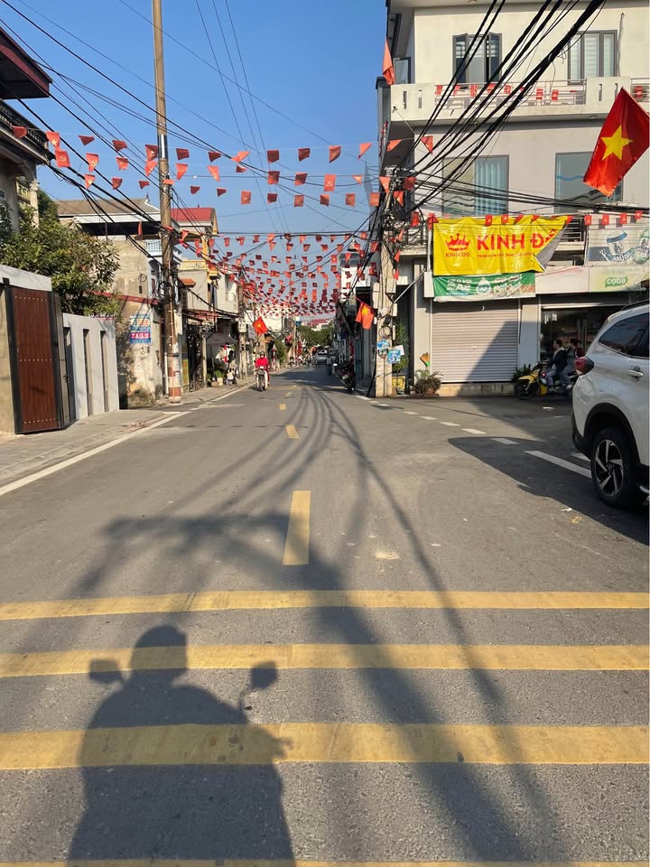 Đất thổ cư 60m2 mặt tiền rộng, nở hậu tại Đông Lai, Sóc Sơn, Hà Nội