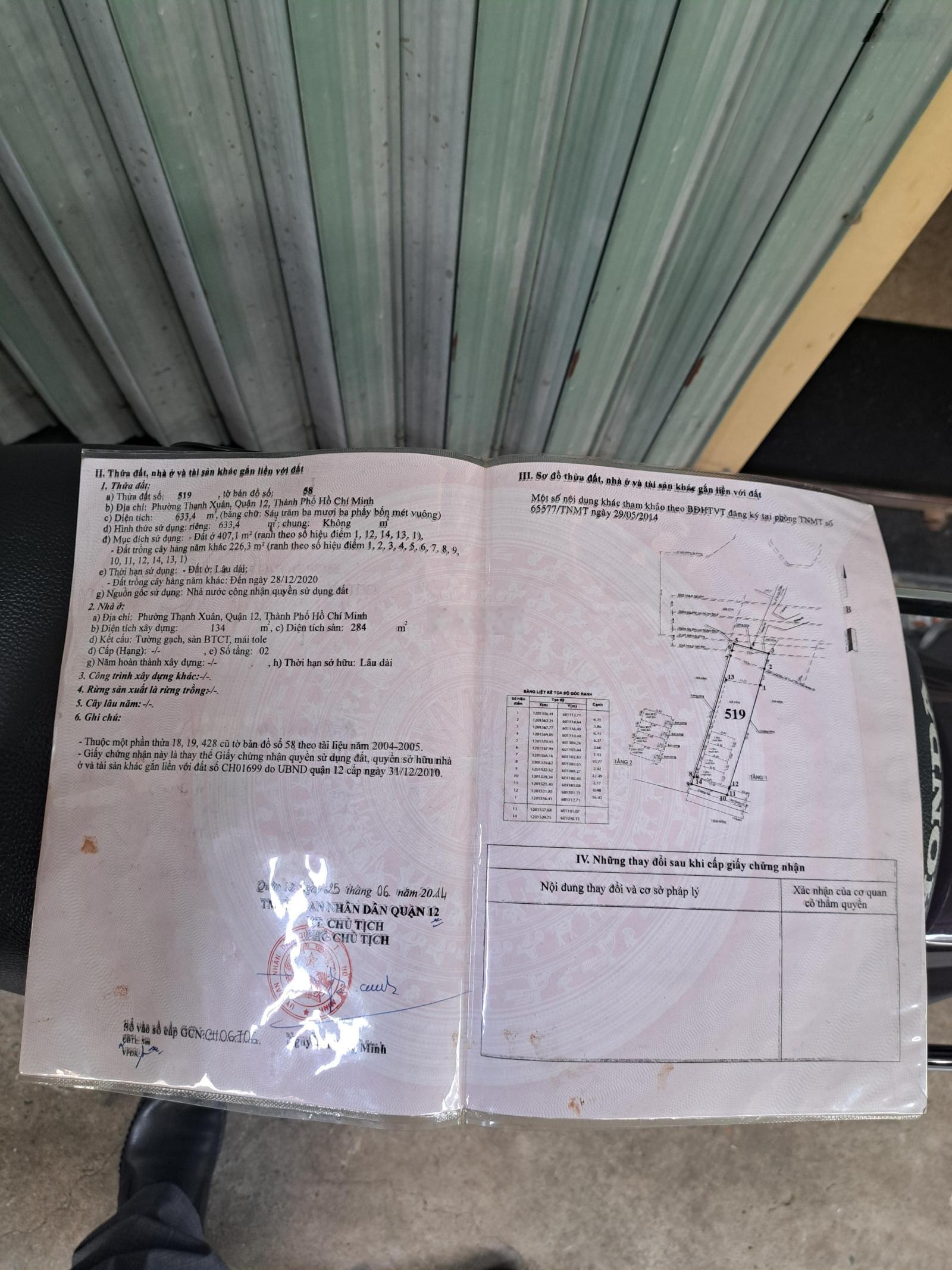 Nhà chính chủ Ngã Tư Ga Thạnh Xuân Q12 gần trường học phù hợp với gia đình trẻ vào ở ngay