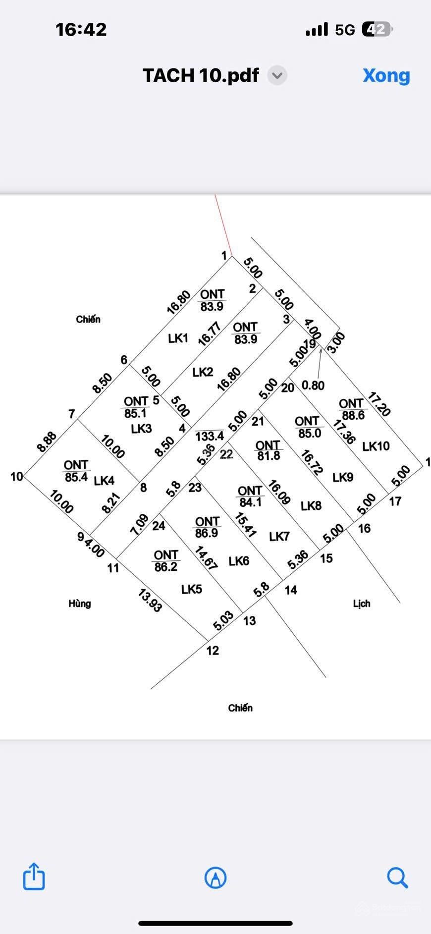 Bán đất tại Xã Trần Phú, Chương Mỹ, Hà Nội, 1,8 tỷ, 90m2