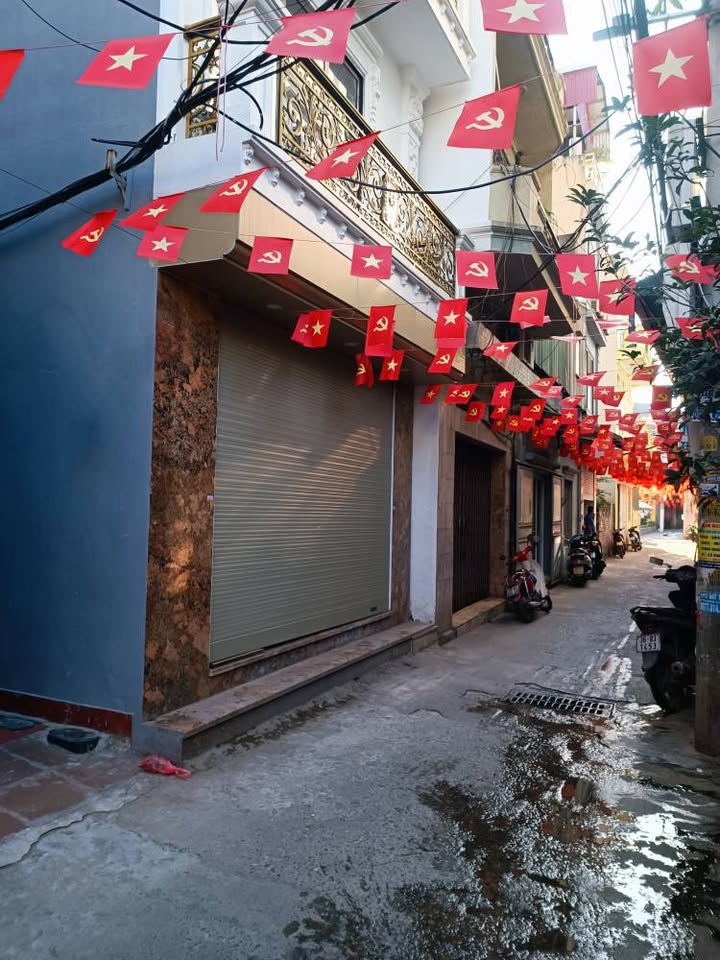 Lô góc Hoàng Mai, 35m2, 5 tầng, sát ô tô, giá iu thương