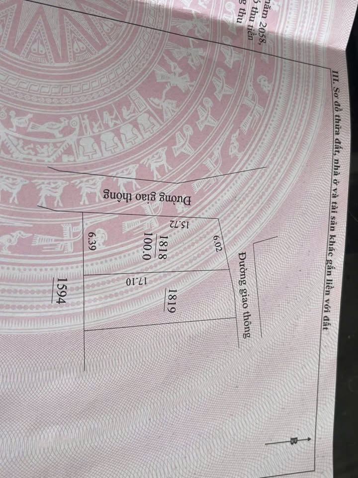 Đất Phúc Trìu Cũ 100m2, đường 2 xe tránh, giá hời