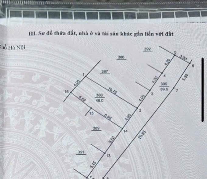 Bán đất trung tâm Sơn Tây, 48m2, mặt tiền 4.6m, giá chỉ 1.xx tỷ