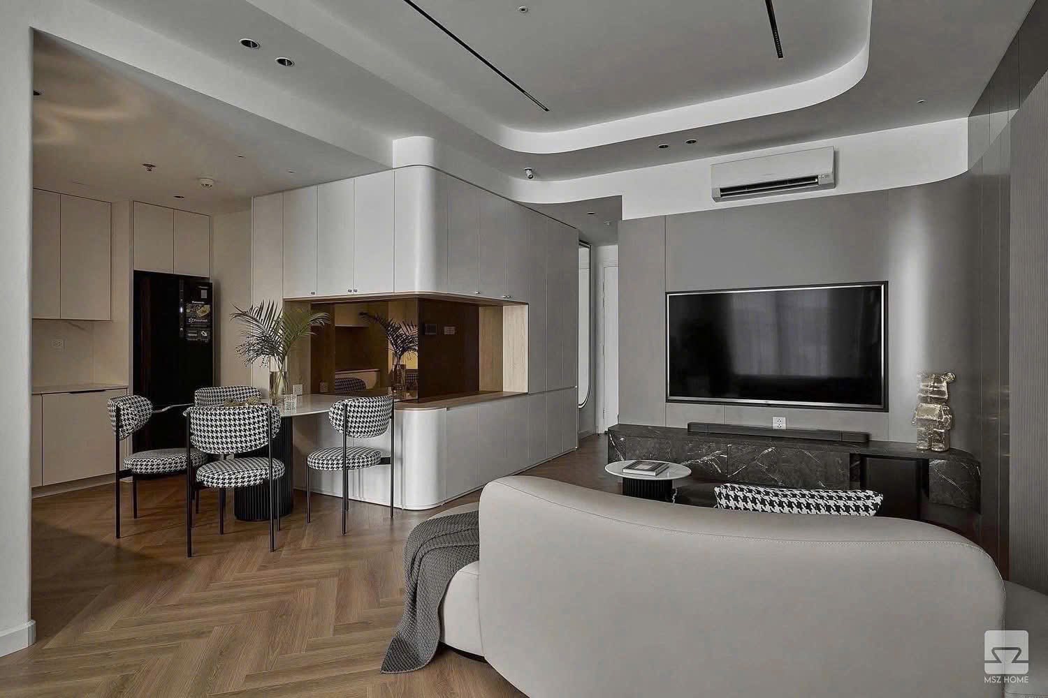 Cho thuê căn hộ 1 phòng ngủ Bình Thạnh, 50m2 full nội thất, giáp Quận 1