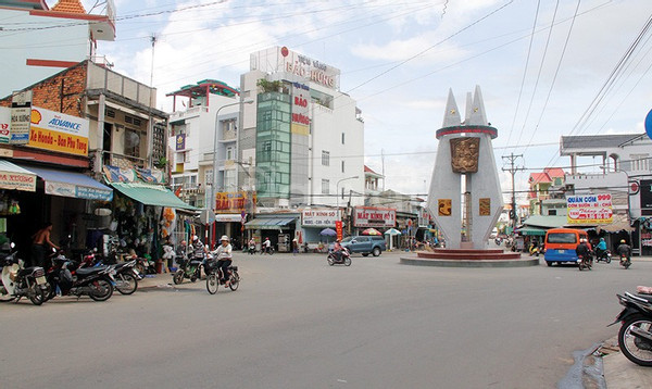 Đất vàng Bàu Bàng, Bình Dương, 75m2 sổ sẵn, đường 13m, gần chợ