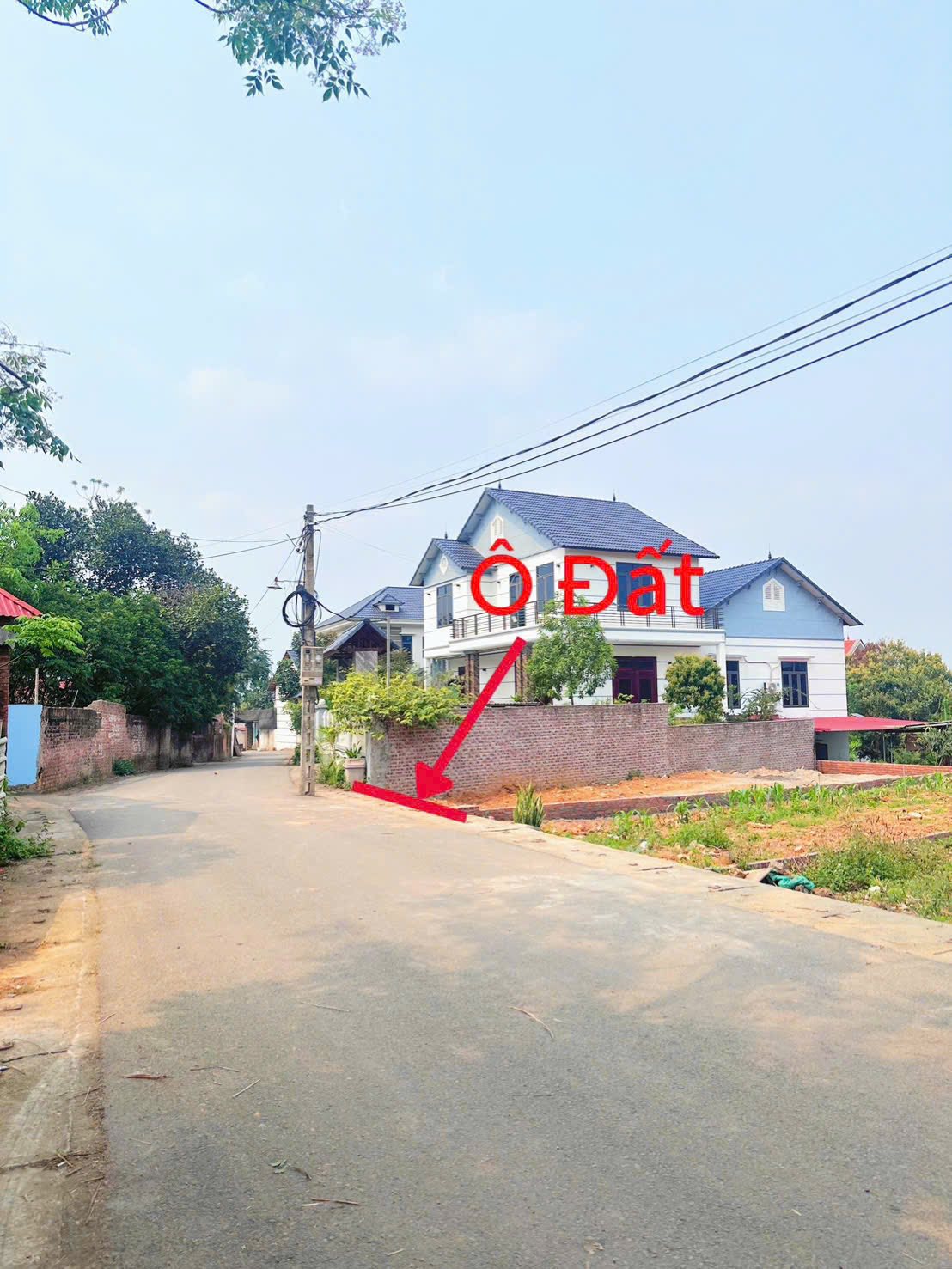 Bán đất nền 105,9m2 tại Hương Vị, Hương Sơn, Bình Xuyên, Vĩnh Phúc, giá chỉ 1 tỷ