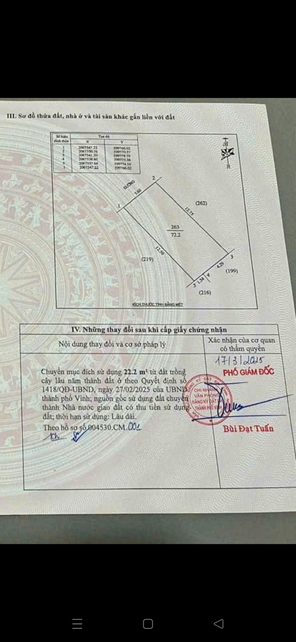 Đất hiếm tại xóm 12 Hưng Lộc, ngõ Trần Tấn, cơ hội có 1-0-2 để sở hữu bất động sản siêu tiềm năng đây rồi