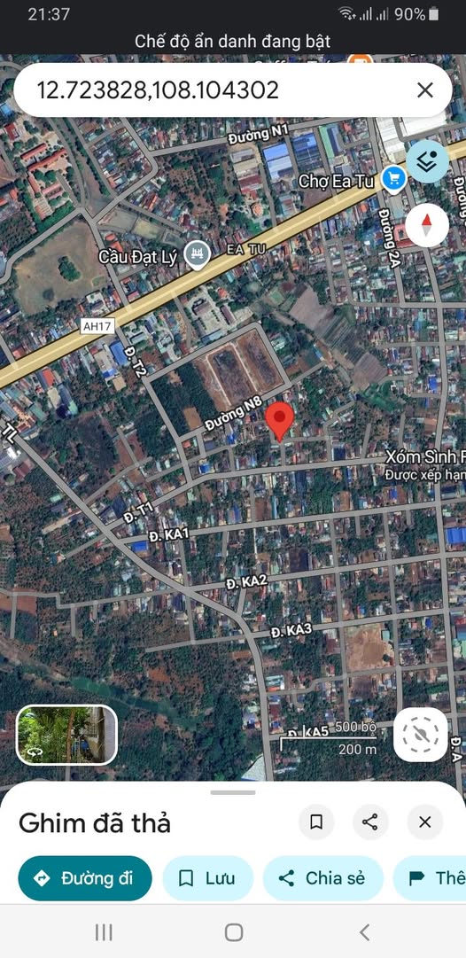 Đất vàng Tân An 10m x 26m, tách 2 lô, giá chỉ 2 tỷ, chốt nhanh kẻo lỡ