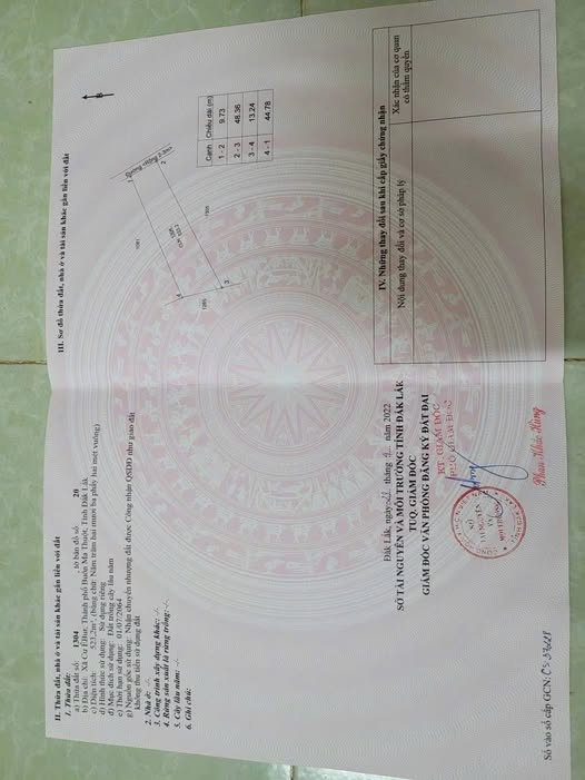 Đất Buôn Ma Thuột, sổ đỏ trao tay, giá chỉ 399 triệu!