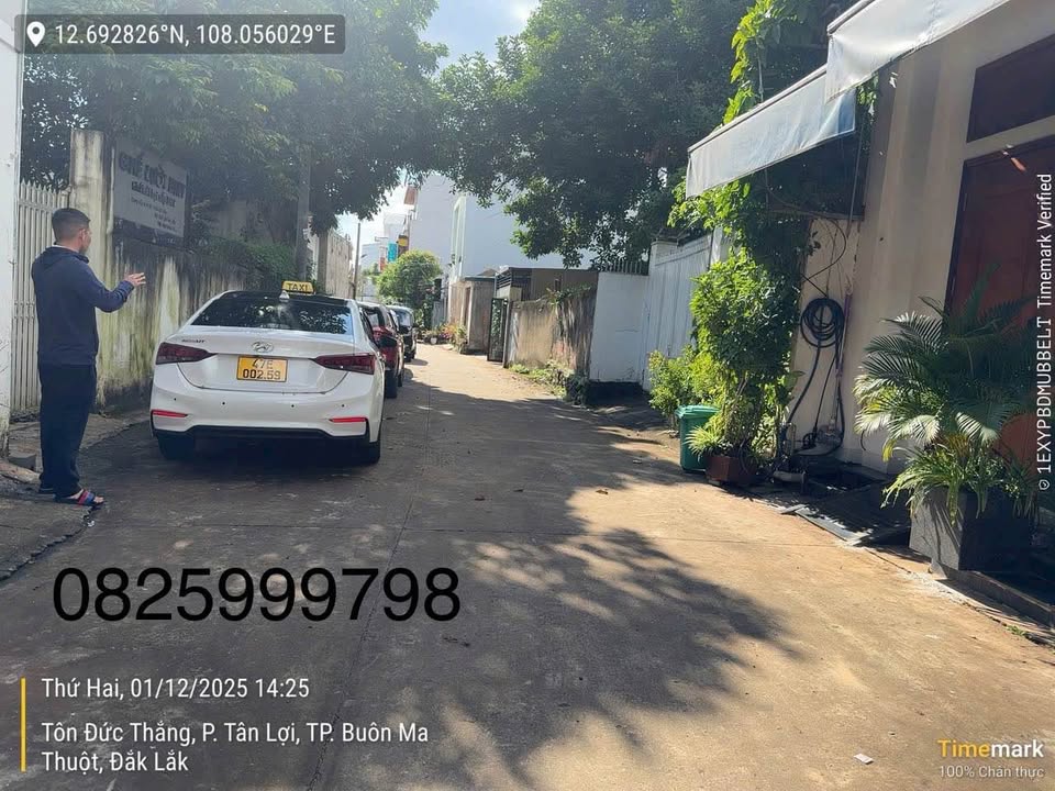 Bán đất tại hẻm 32 Trần Nhật Duật, Đắk Lắk, ngõ ô tô