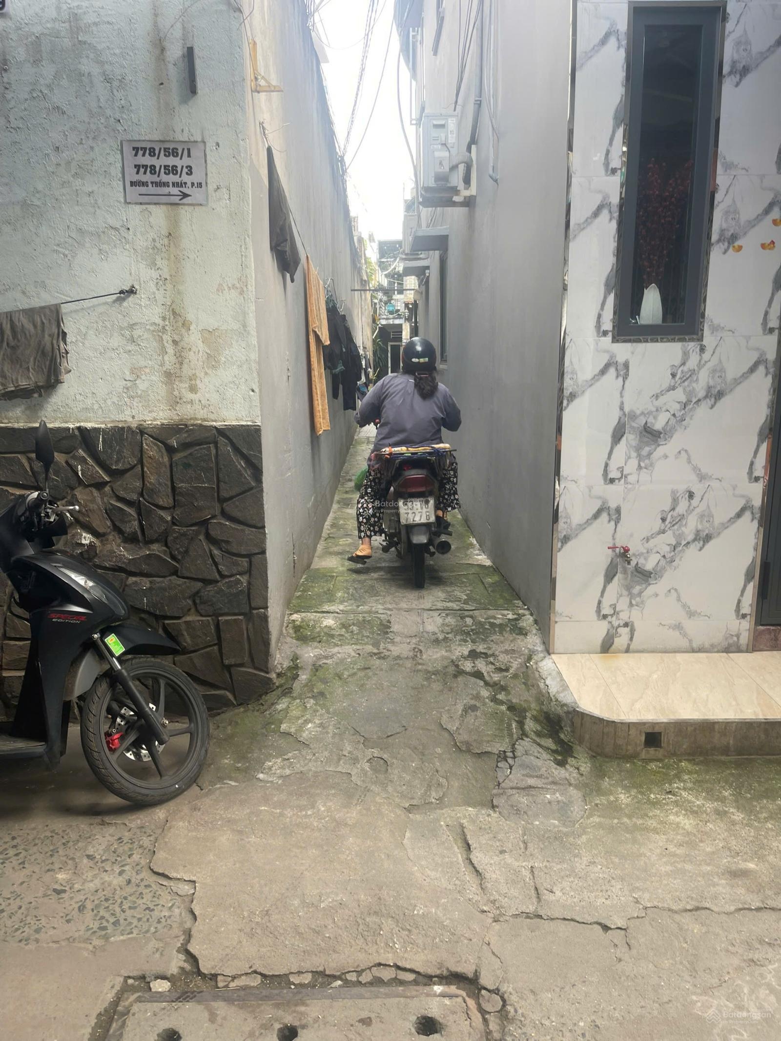 Bán nhà 2 tầng trong hẻm Thống Nhất Gò Vấp còn thương lượng