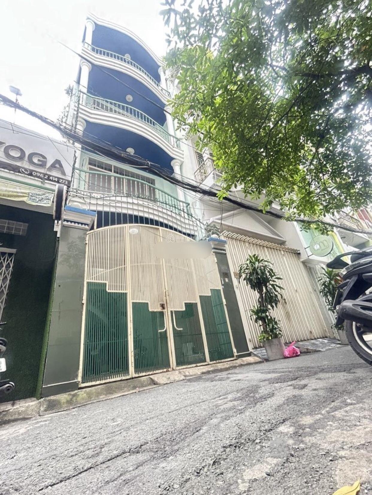 Nhà trệt 3 lầu sân thượng, hẻm Vip 134 Thành Thái Q10, dt 4x17m, làm VP, shop, phòng khám