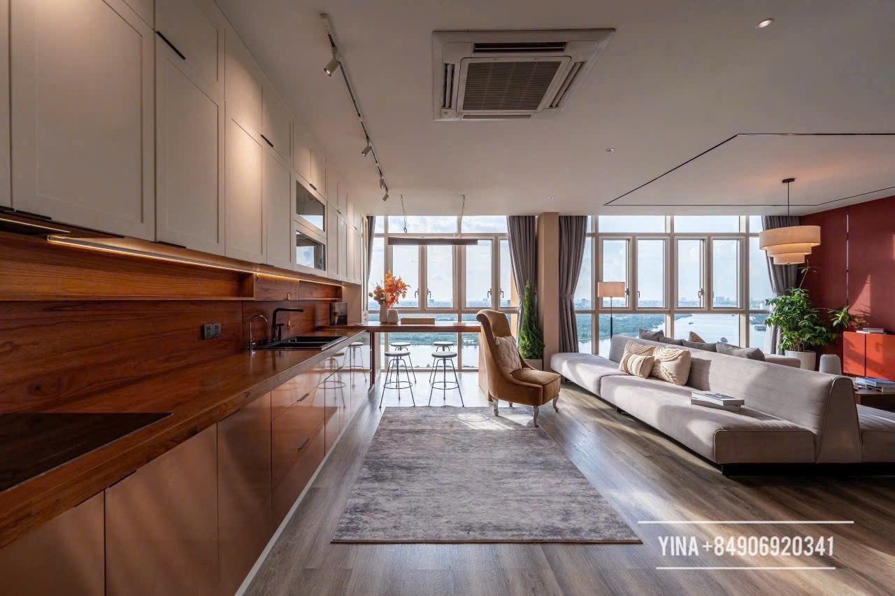 Cho thuê căn hộ 4 phòng ngủ The Vista An Phú sang trọng ven sông