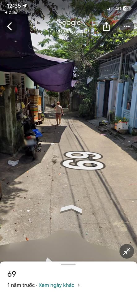 Đất 2 mặt tiền kiệt ô tô Đặng Huy Trứ, Huế