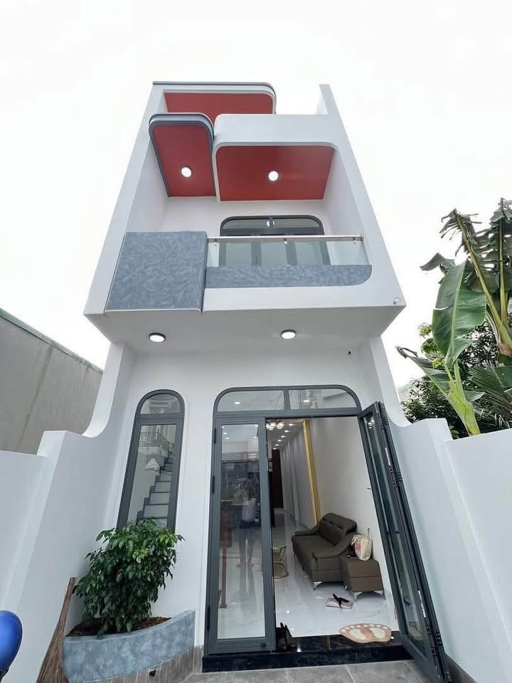 Bán nhà 1 trệt 1 lầu mới xây 100% tại Phú Mỹ, Thủ Dầu Một, Bình Dương - Giá Tốt