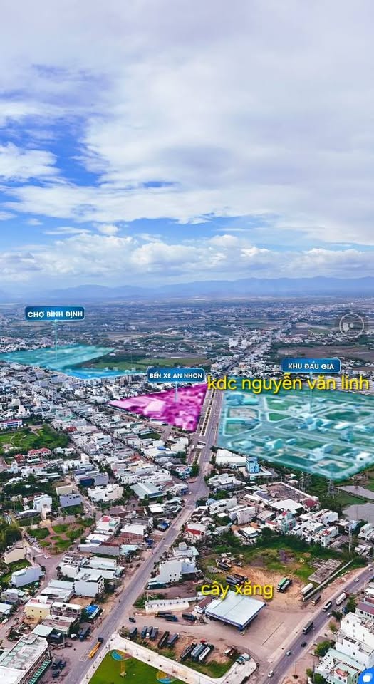 Bán đất vàng trung tâm An Nhơn, Bình Định, sổ hồng sẵn sàng, giá chỉ từ 1.5 tỷ