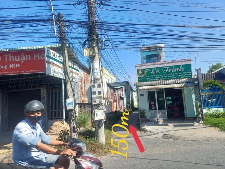 Bán đất nền 100m2, mặt tiền 5m tại Phú Tân, Bến Tre