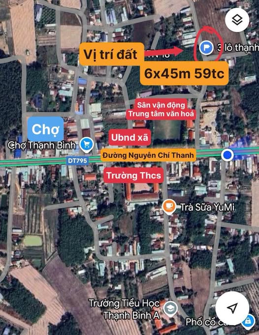 Đất vàng Thạnh Bình, Tây Ninh, đầu tư sinh lời, an cư lý tưởng