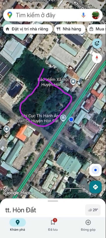 Đất vàng trung tâm Hòn Đất, Kiên Giang đầu tư sinh lời ngay