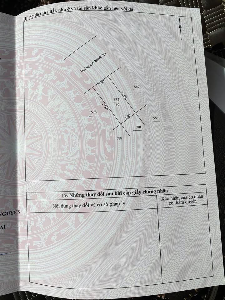 Lô đất nền tại khu dân cư An Thái, Thái Nguyên, với diện tích 119m2