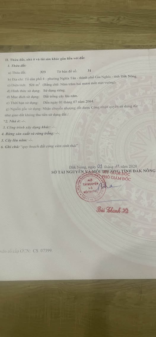 Siêu phẩm đất mặt tiền đường tránh tại Phường Nghĩa Tân, Thành phố Gia Nghĩa, Tỉnh Đắk Nông