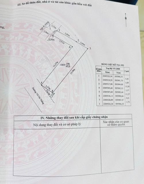 Vũ Trí Thắng, Kiến An, ngôi nhà hai mặt tiền, nở hậu, giá tốt