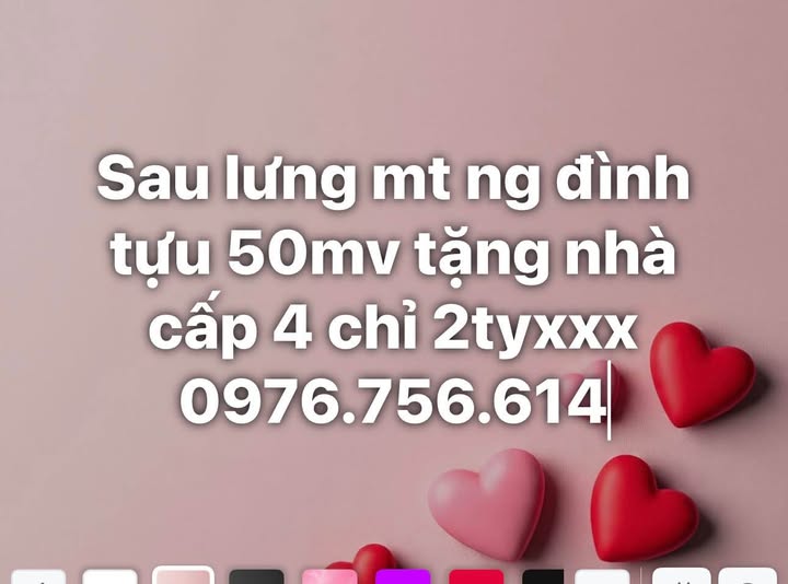 Đất vàng làng nghề tậu 50m2, rinh nhà cấp 4, giá chỉ nhỉnh 2 tỷ