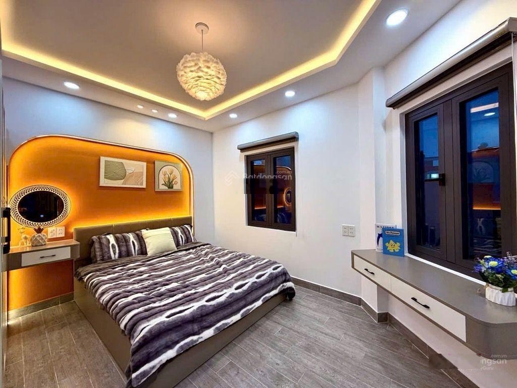 Nhà mới 4 tầng, 1 trục ra ô tô phan văn trị, phường bình lợi trung, bình thạnh - chỉ 4.x tỷ tl