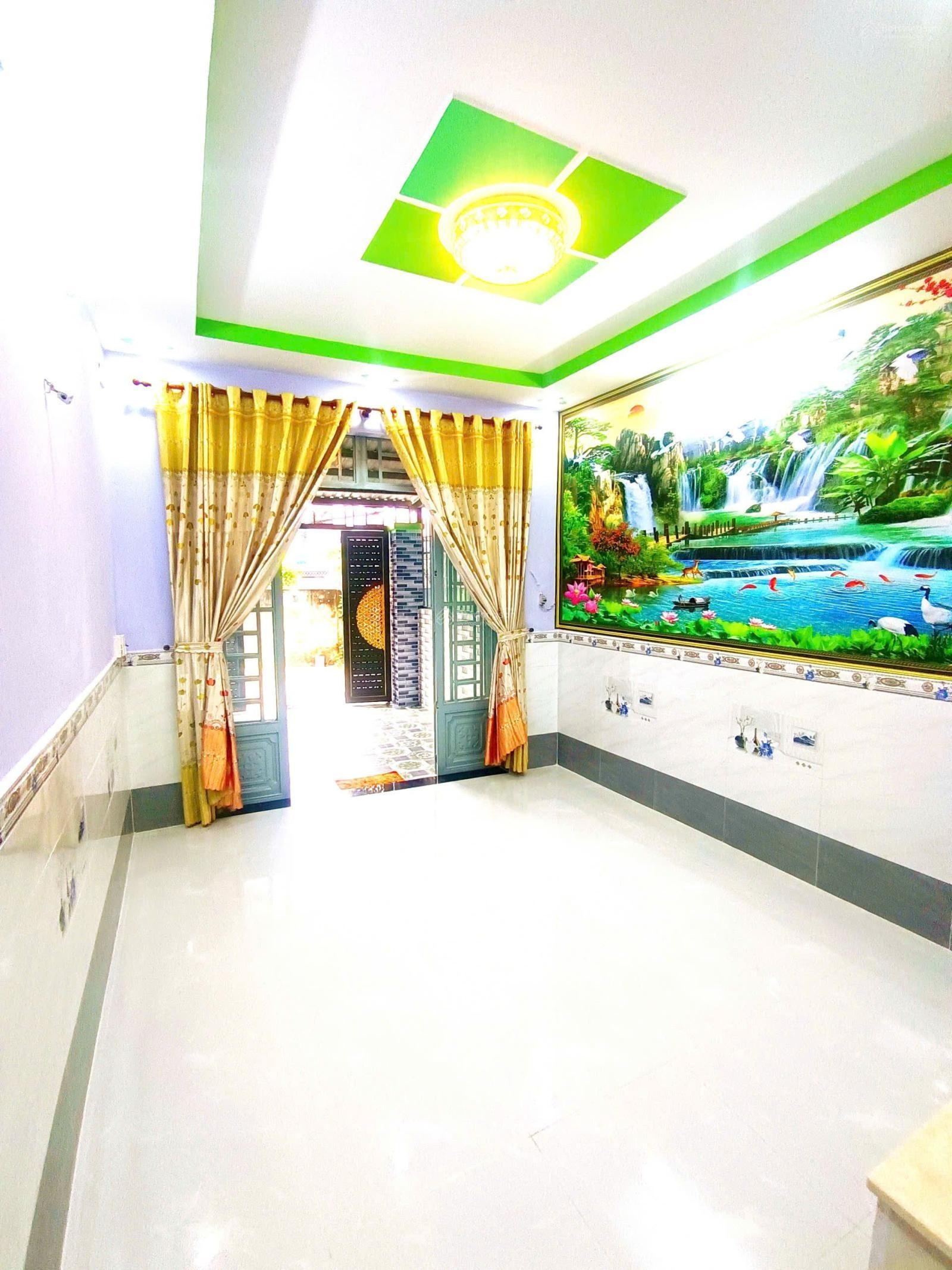 Nhà đúc 1 tấm DT 3,7 x14m, mặt tiền đường Thới tứ 1 đường 6m thông