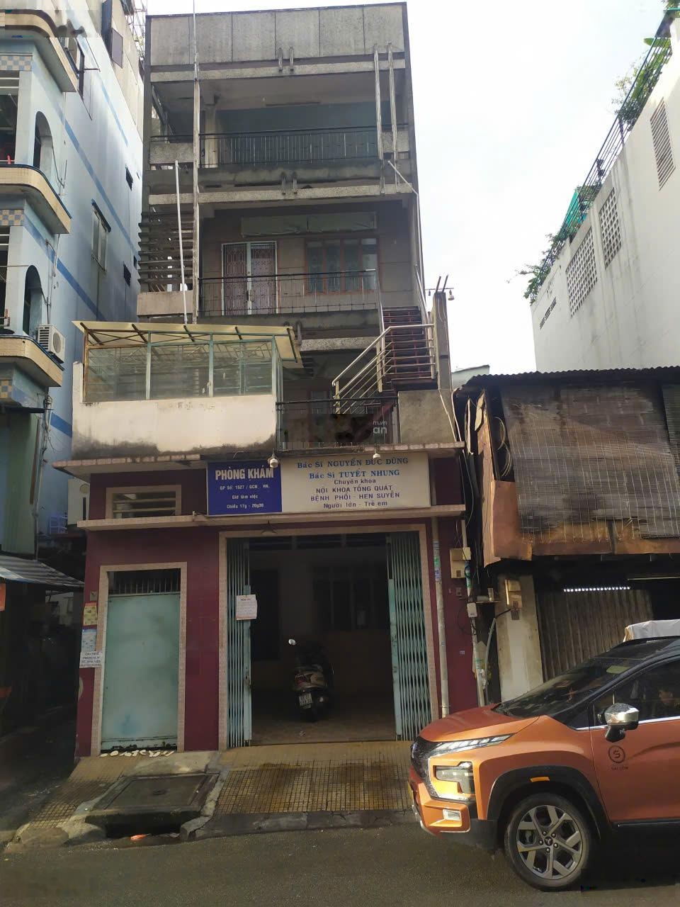 Cho thuê nhà riêng trệt + 2 lầu -6PN, 4WC, 90 m2 tại Hòa Hảo, P.4, Quận 10, TP.HCM, 35 triệu VND