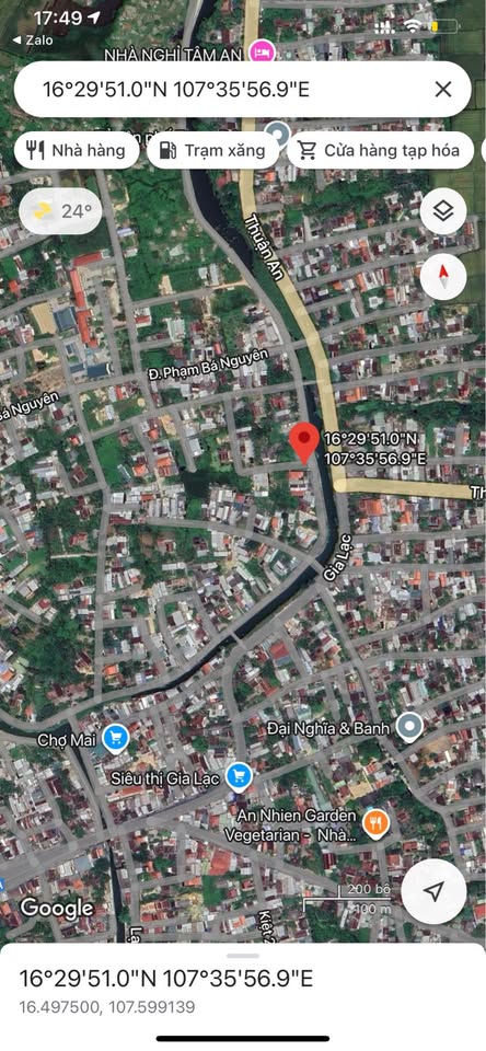 Đất nền Tây Trì Nhơn, hướng Đông, sổ đỏ từng lô, giá chỉ từ 1.6 tỷ