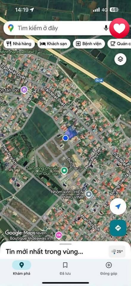 Đất nền Đức Ninh, diện tích 234m² view biển Đồng Chài, giá chỉ 1,6x tỷ