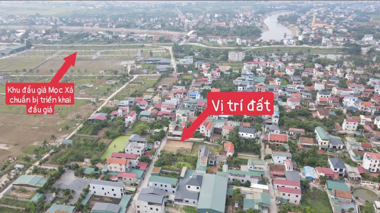 Đất Mộc Xá đón sóng đấu giá, ô tô vào tận đất, giá chỉ 2 tỷ