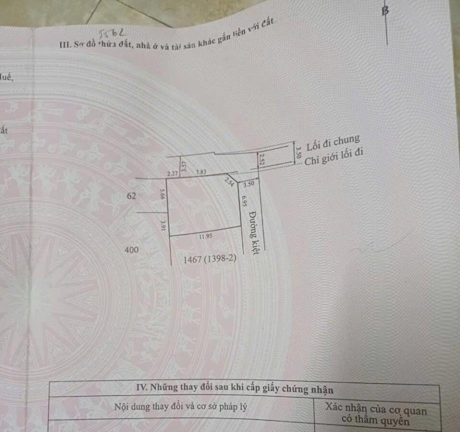 Bán đất nền kiệt ô tô Hoàng Quốc Việt, lô góc, phường An Cựu, Huế
