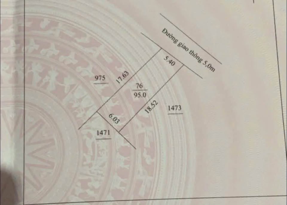 Bán đất đẹp 95m² phường Đồng Bẩm, thành phố Thái Nguyên, gần Pizenza, đường ô tô
