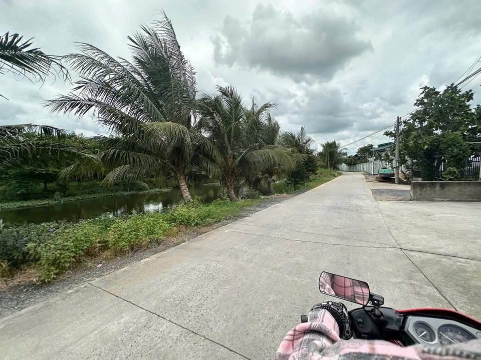 Bán nhà 1 trệt 1 lửng mặt tiền đường Bờ Cua, Ấp 4, xã Phước Lợi, Bến Lức